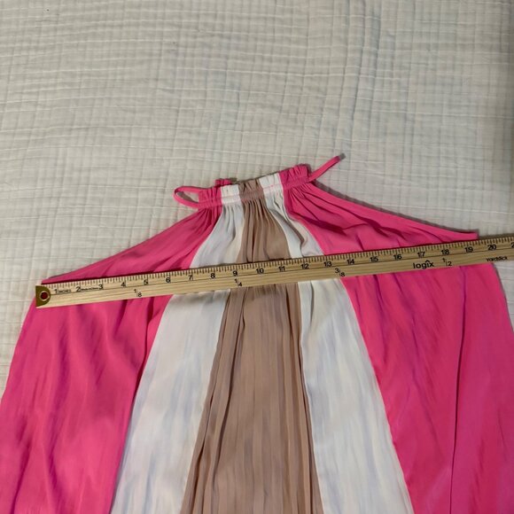 Ramy Brook Kat Mini High Neck Halter Stripe Dress Womens size XXS - Picture 11 of 12